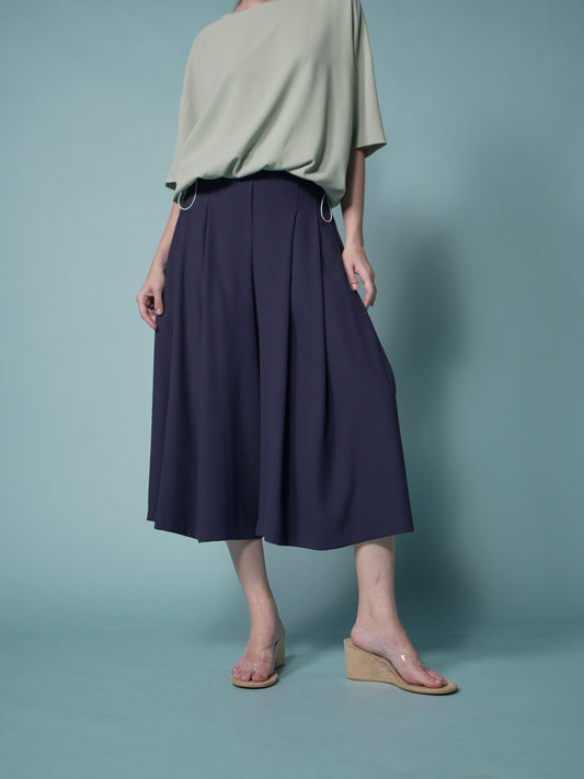 Lino Pleated Culottes