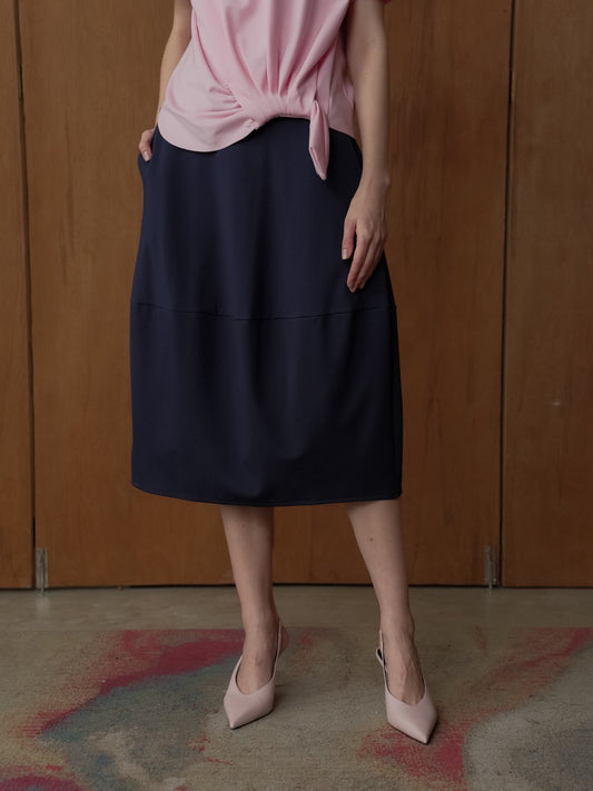 Gabe Balloon Midi Skirt