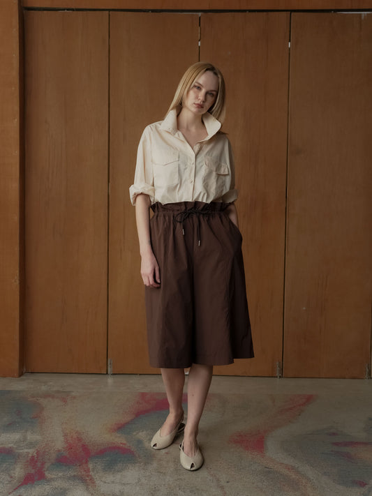 Ford Paperbag Waist Tie Culottes