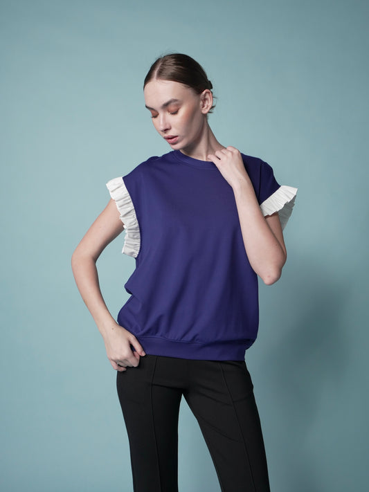 Amelia Ruffle Combi Top
