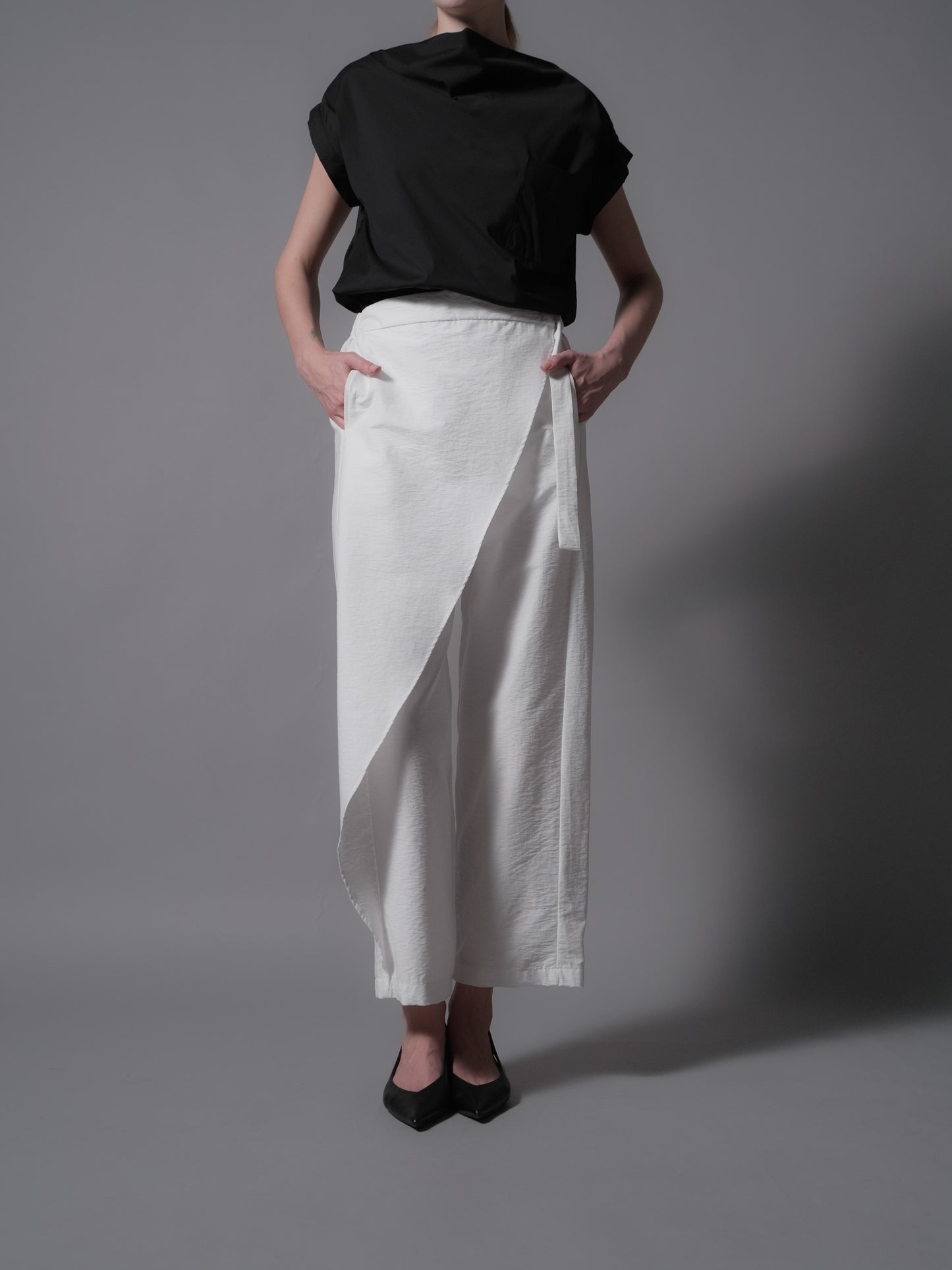 Carson Overlap Panel Pants