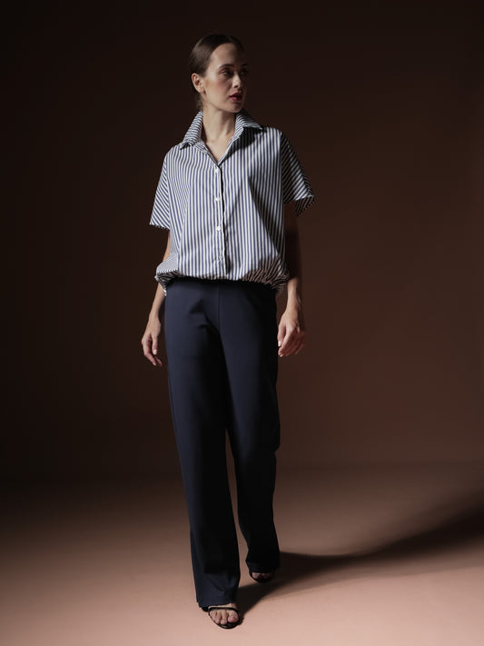 Jodi Striped Loose Blouse