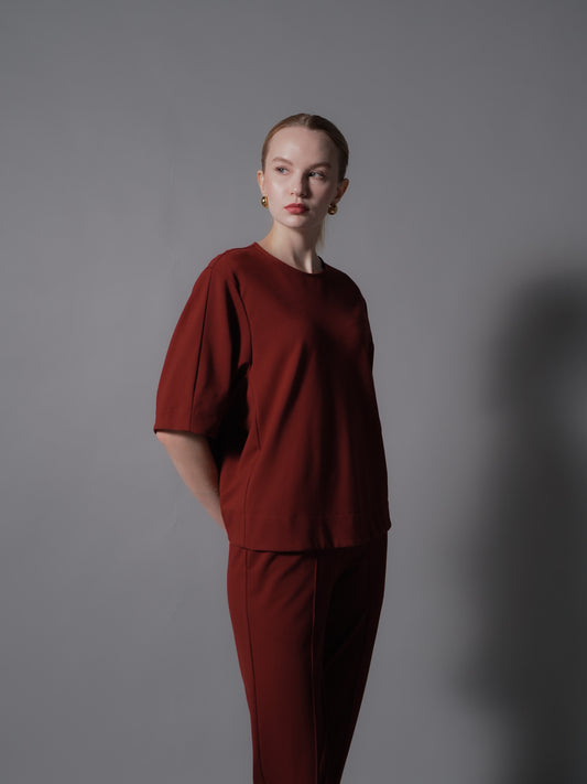 Rosalia Loose Zipped Blouse