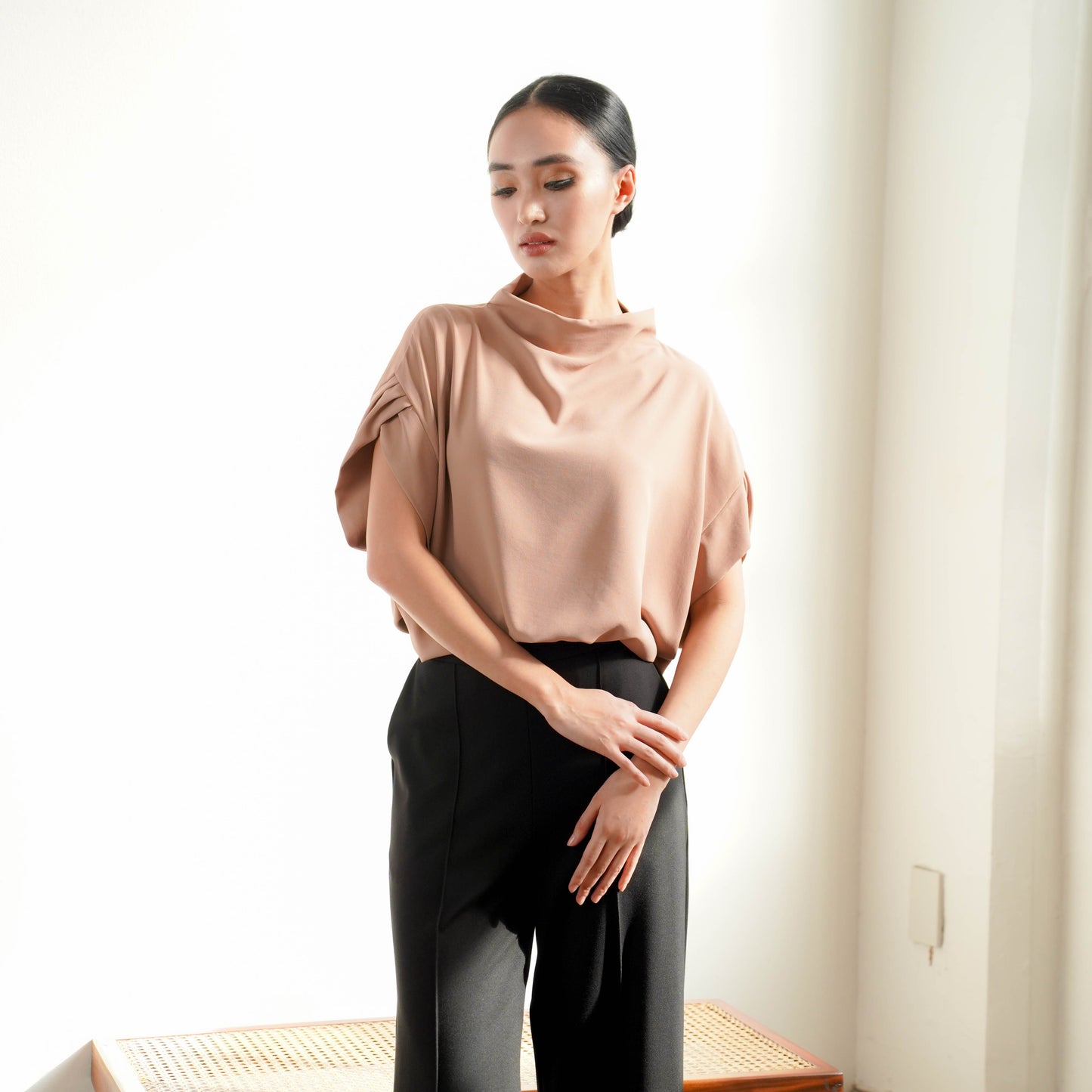 CC Mock Neck Top