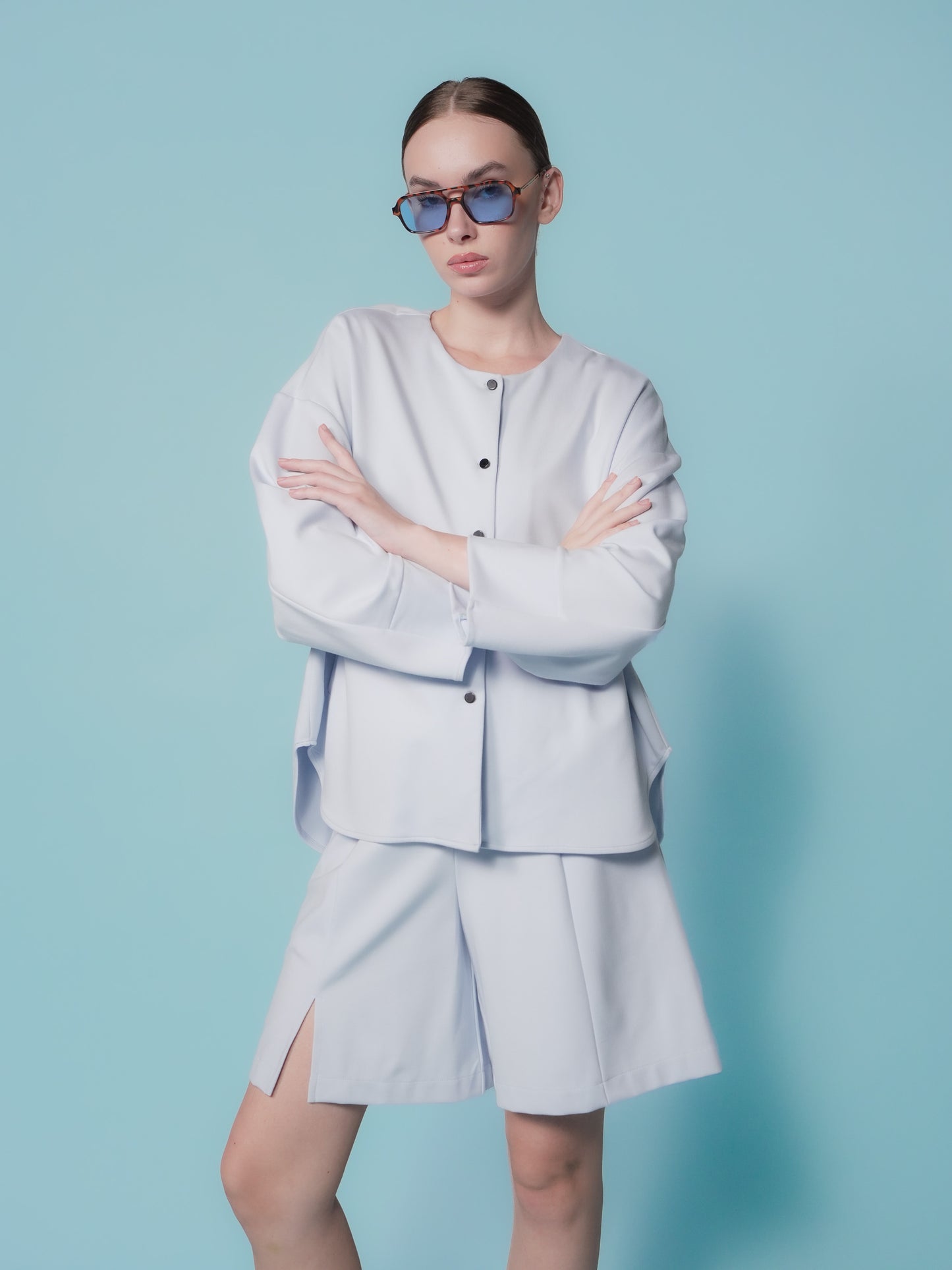 Elina Round Neck Jacket