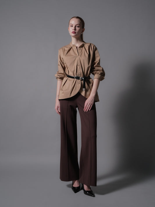 Paulina Open Placket Polo