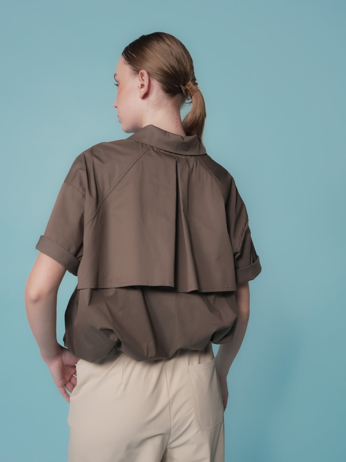 Emmy Bubble Hem Polo
