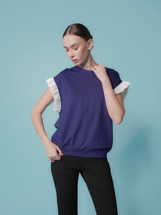 Amelia Ruffle Combi Top