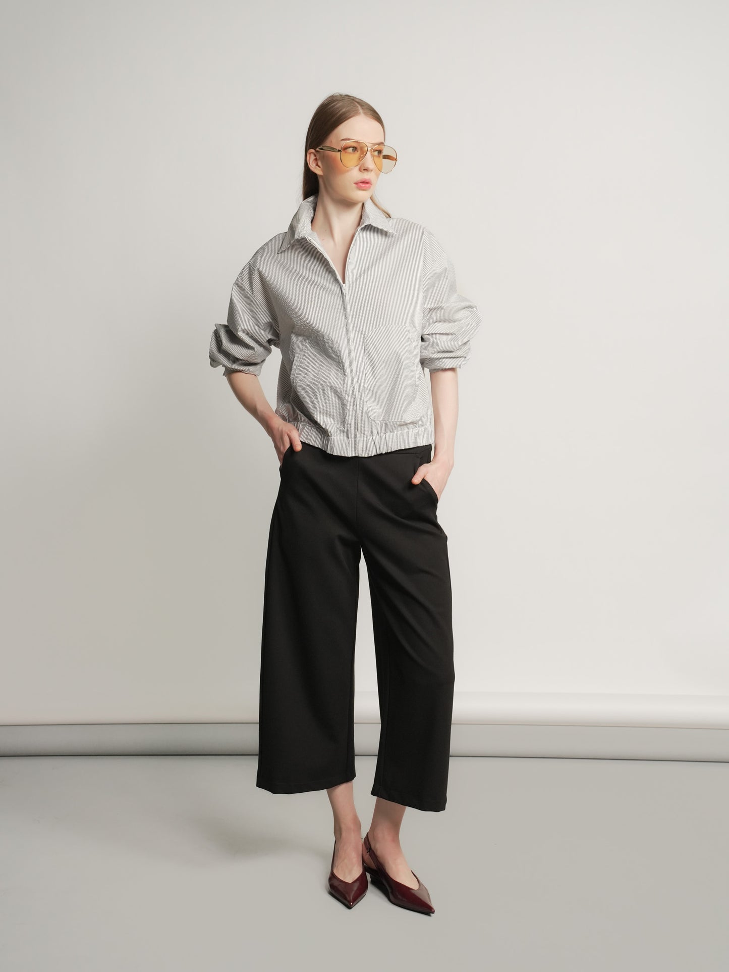 Jairah Zip Jacket Top (Special Price)