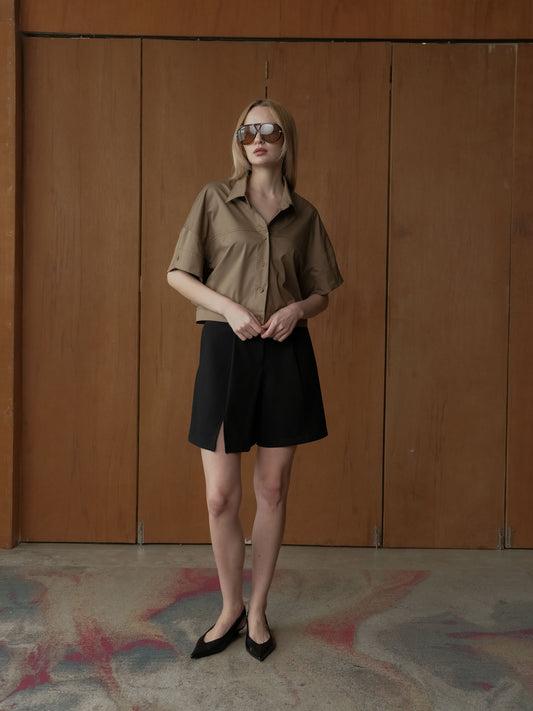 Laurice Semi-Cropped Polo