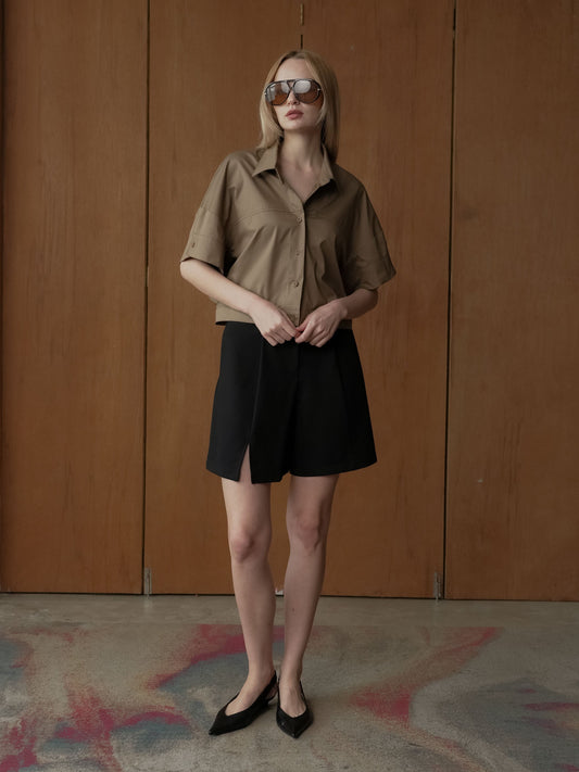 Laurice Semi-Cropped Polo