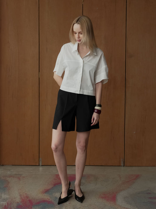 Laurice Semi-Cropped Polo