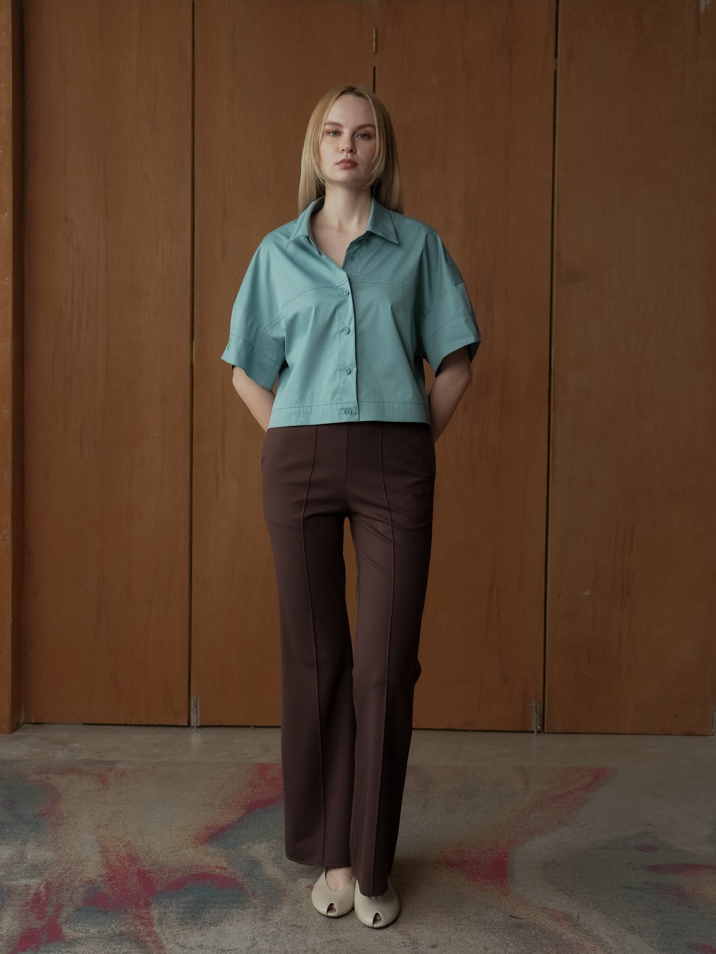 Laurice Semi-Cropped Polo