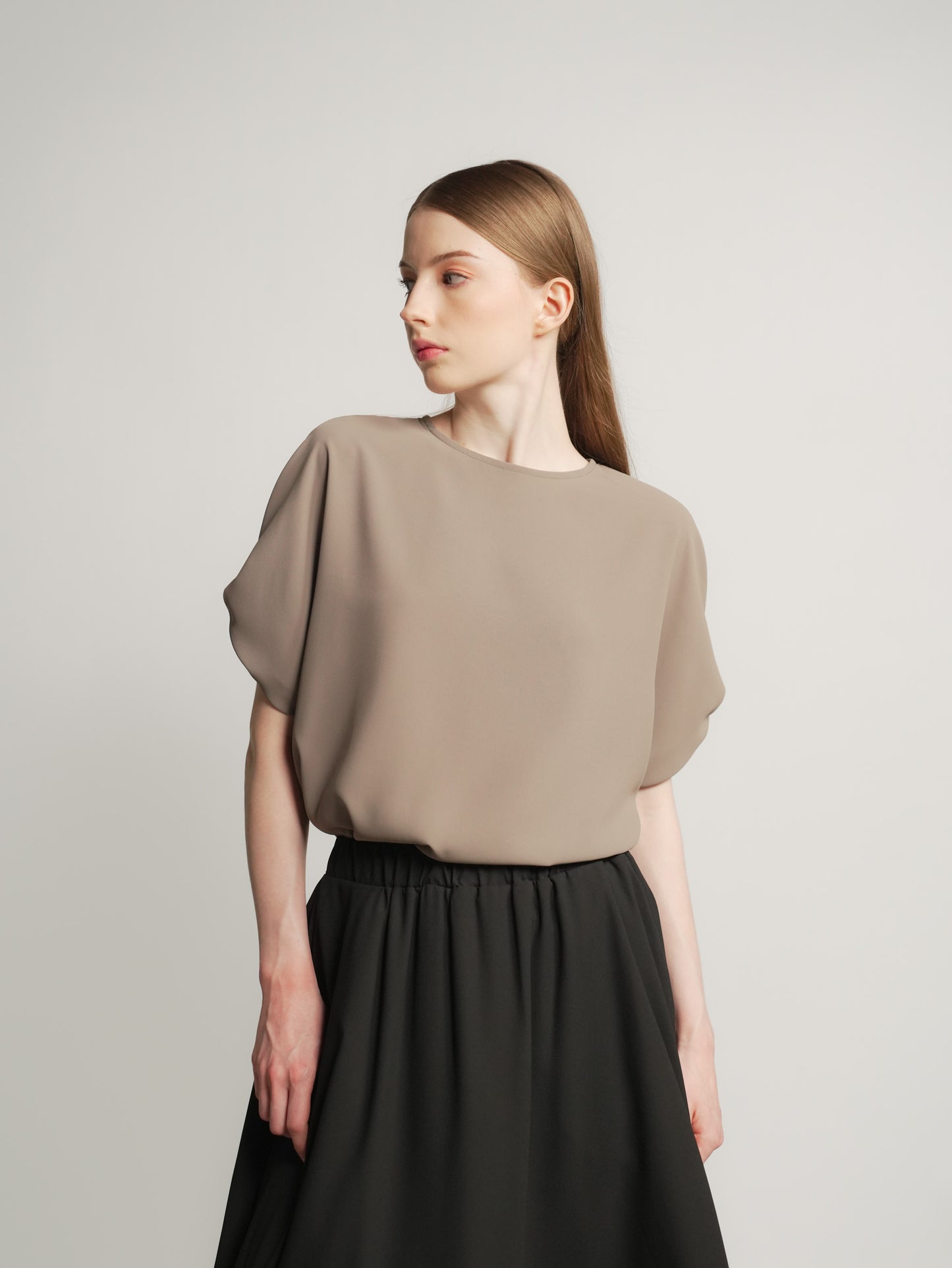 Helga Draped Sleeves Top