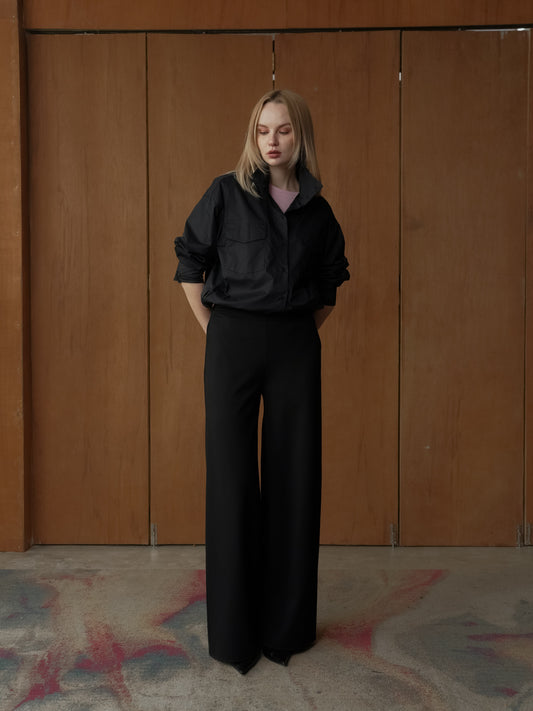 Merlin Hi-neck Long Sleeves Polo