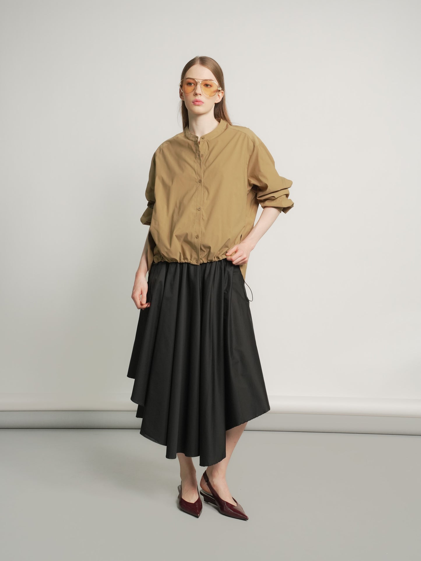 Shanti Long Back Top