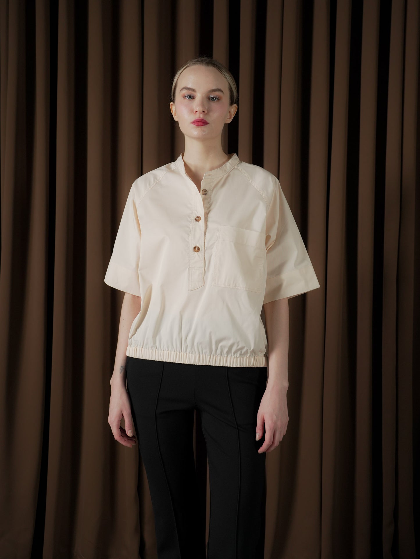 Yassi Gartered Hem Polo