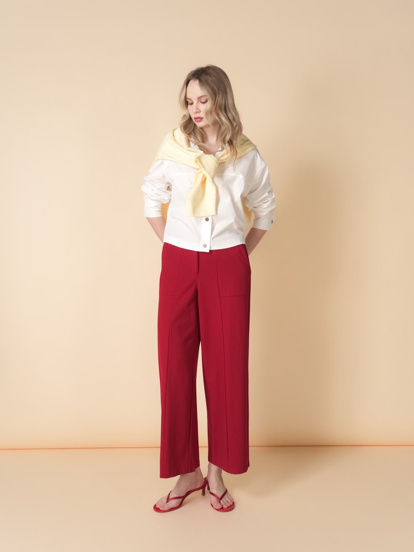 Milar Boxy Long Sleeve Top