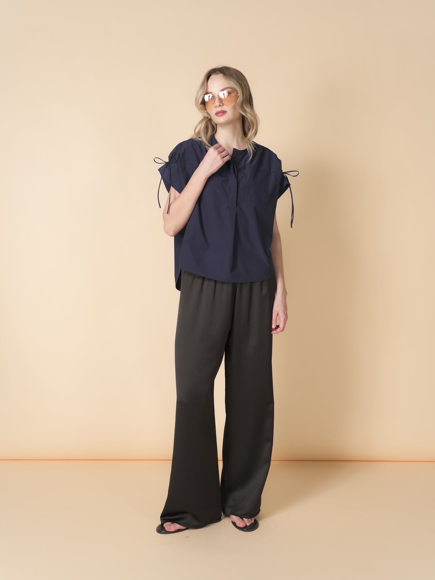 Krishna Pulling Shoulder Top