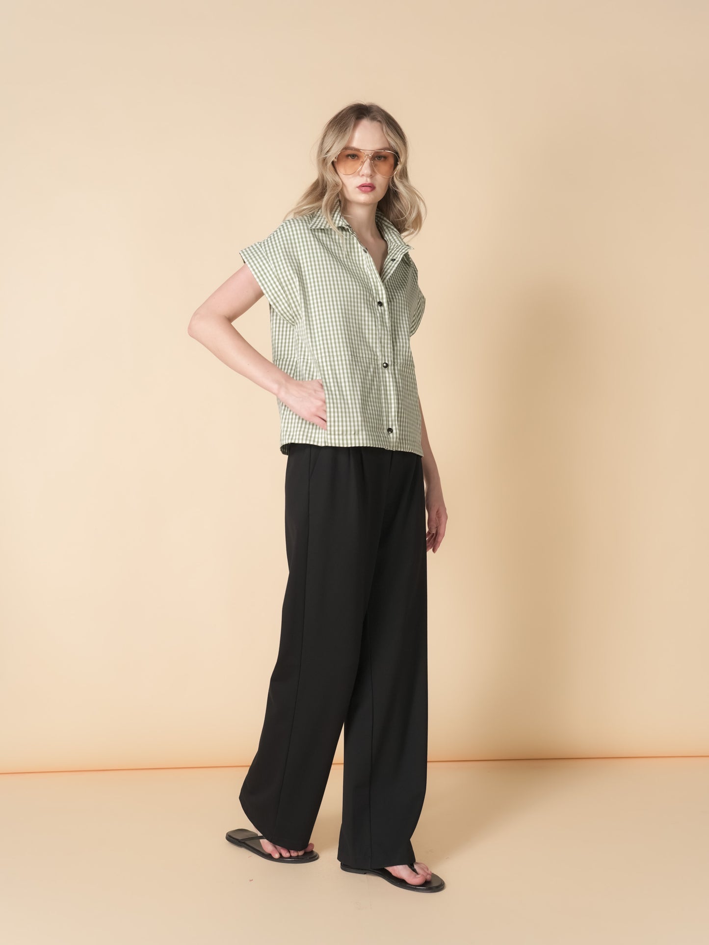 Vixen Checkered Vest