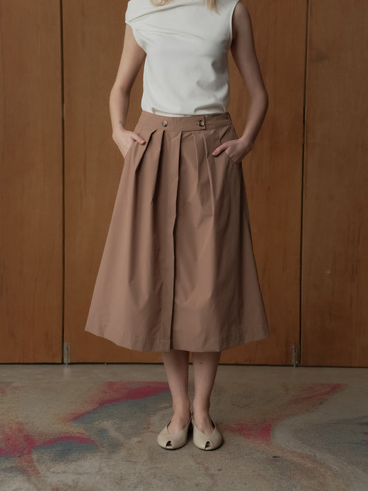 Luca Pleated Skirt