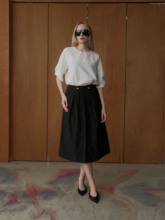 Luca Pleated Skirt