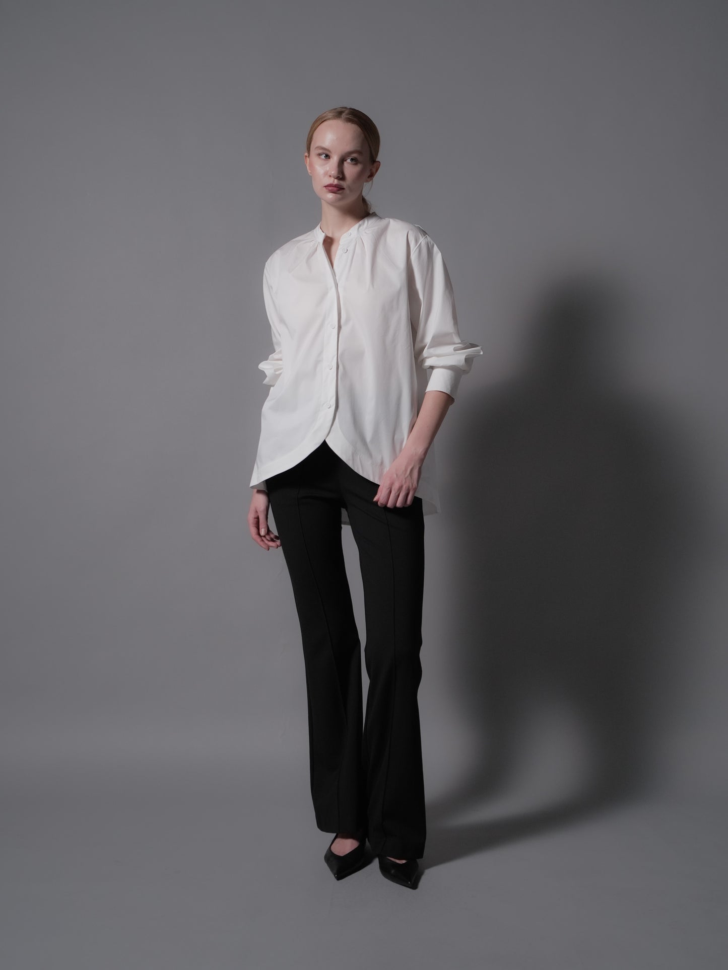 Paulina Open Placket Polo