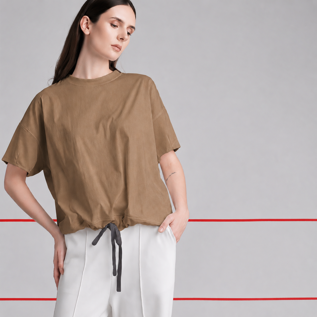Hailey Front Tie Top