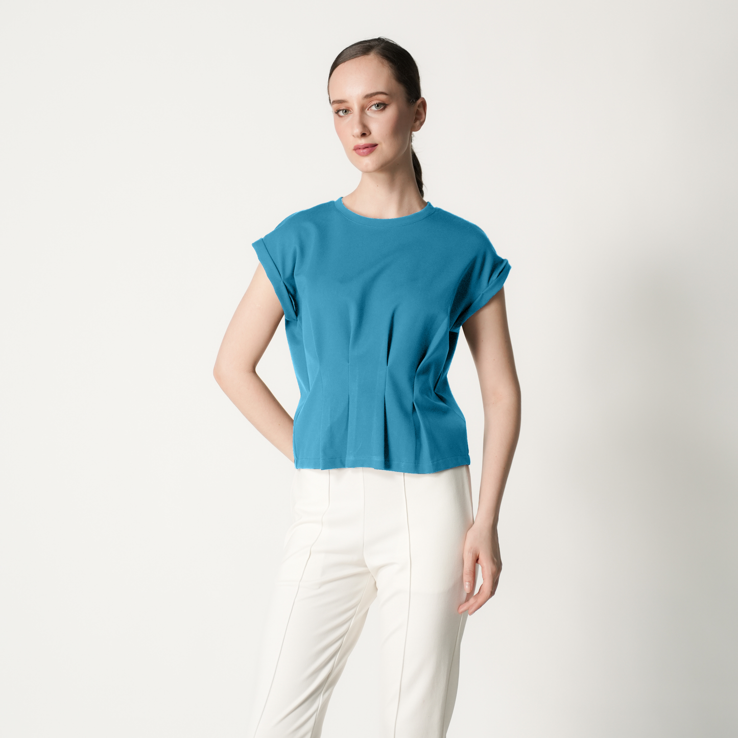 Guia Pleated Waist Top