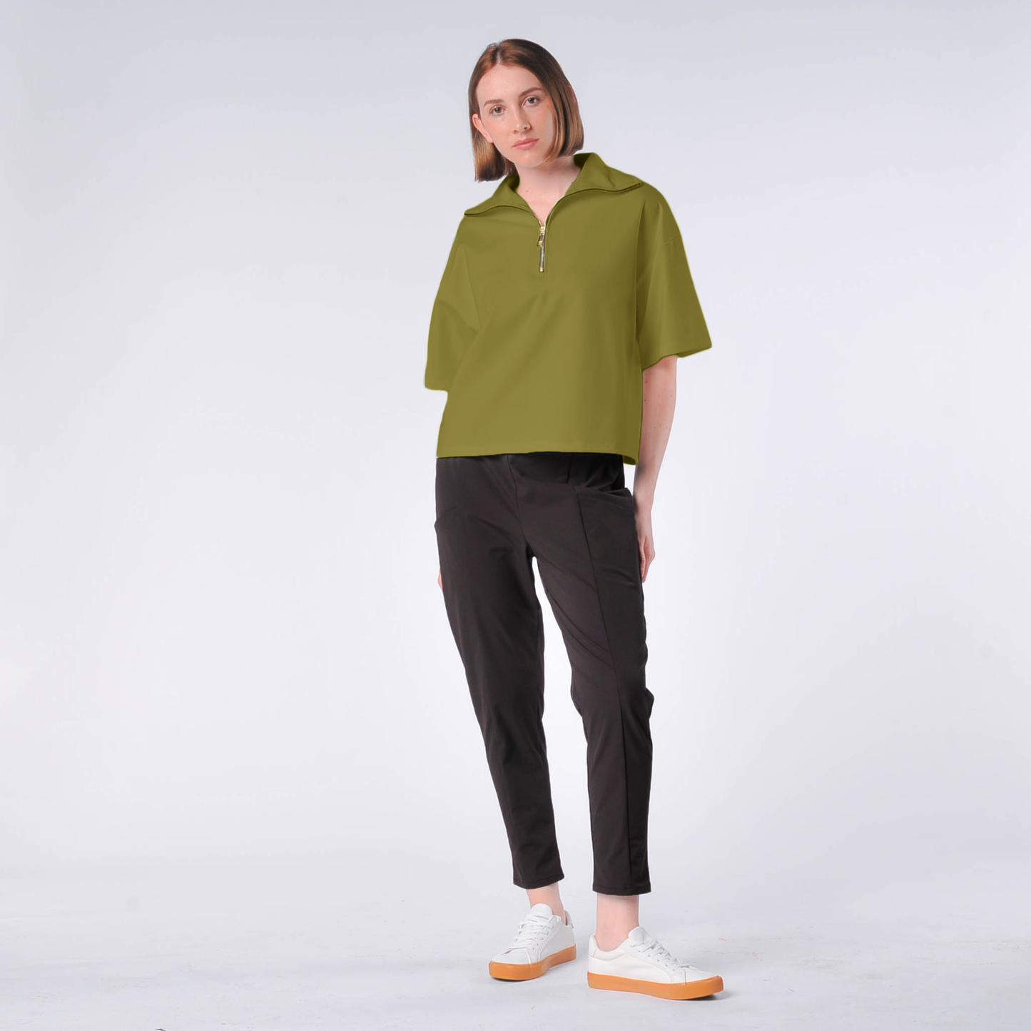 RJ Half-Zip Top