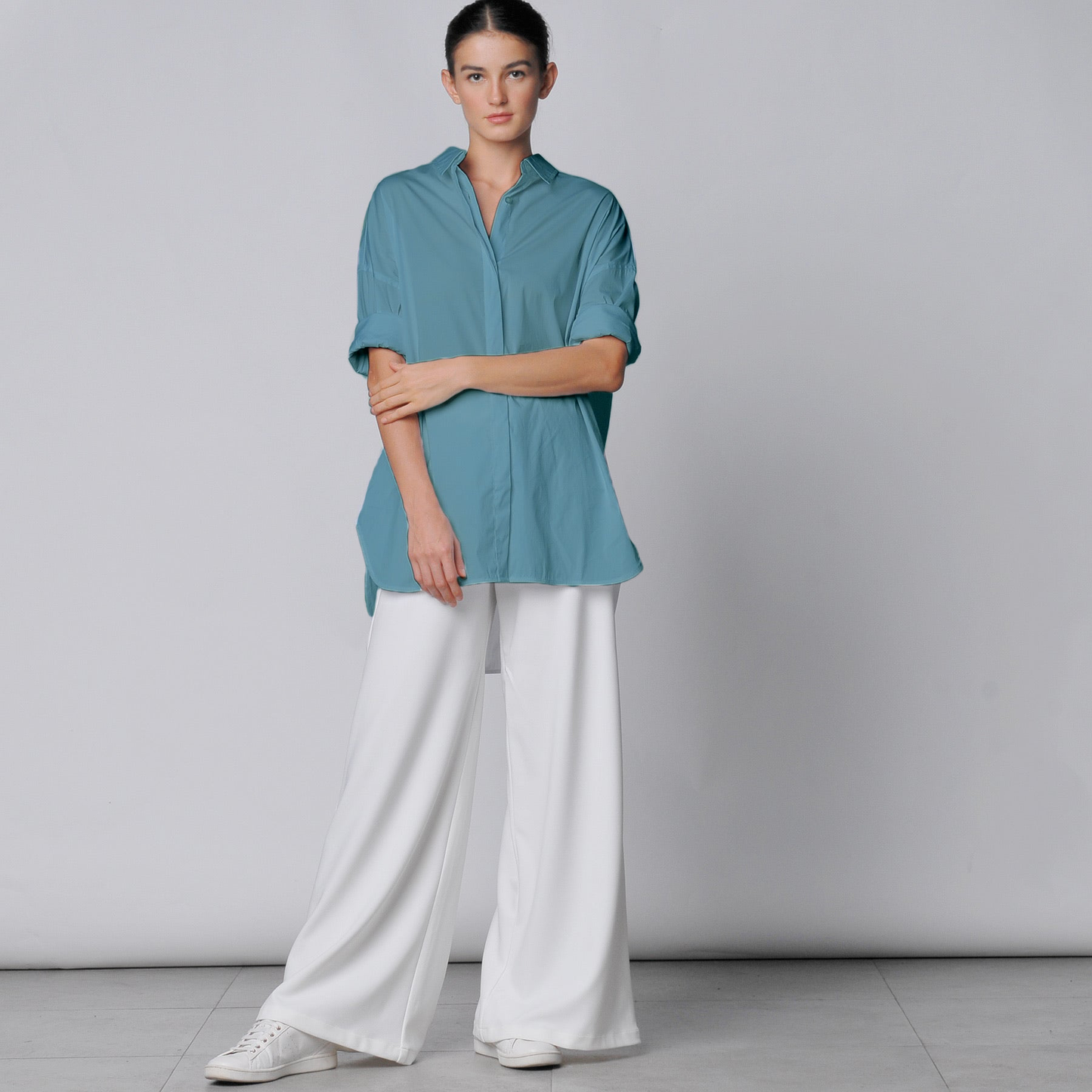 Saige Front Button Top