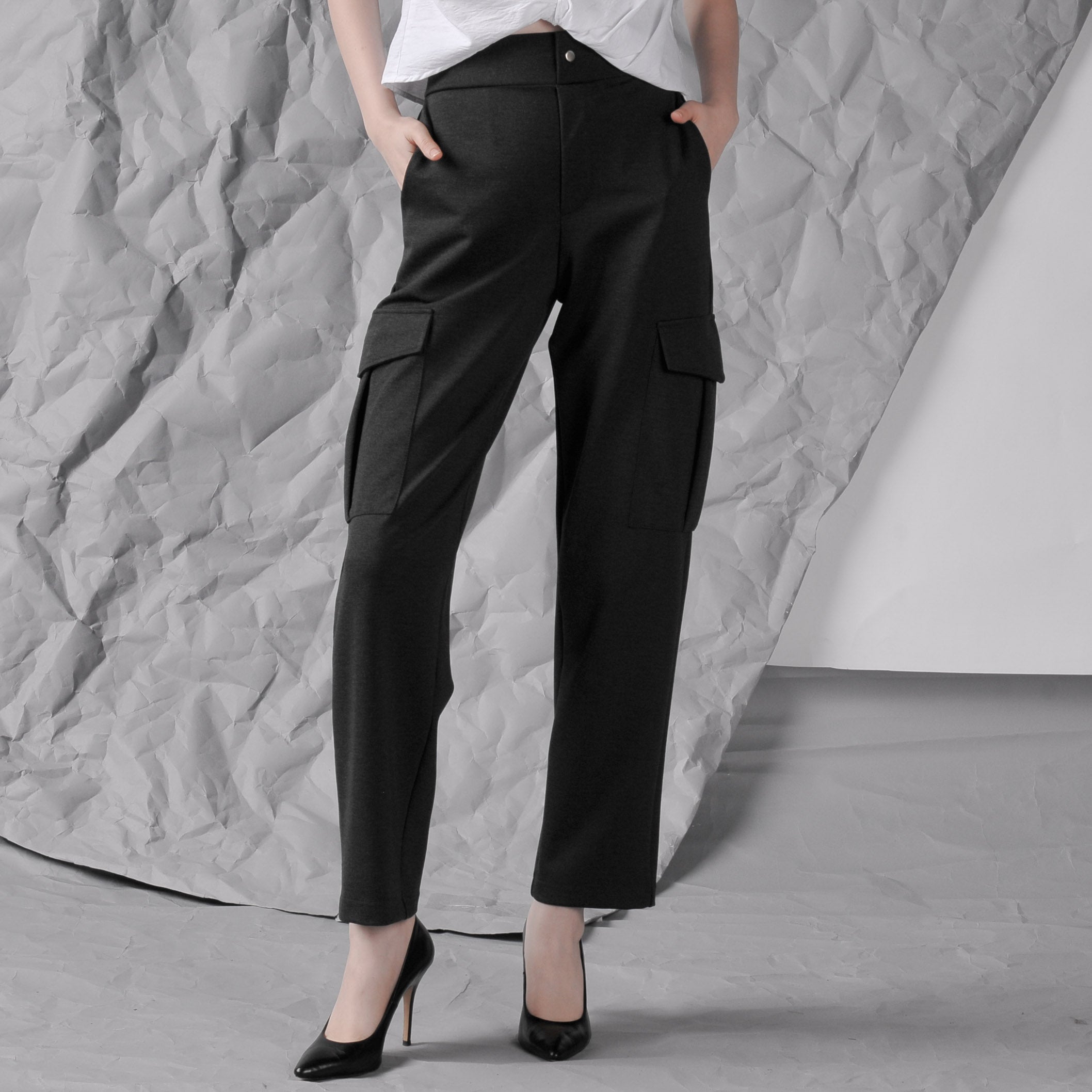 Women's cargo pants long on sale length