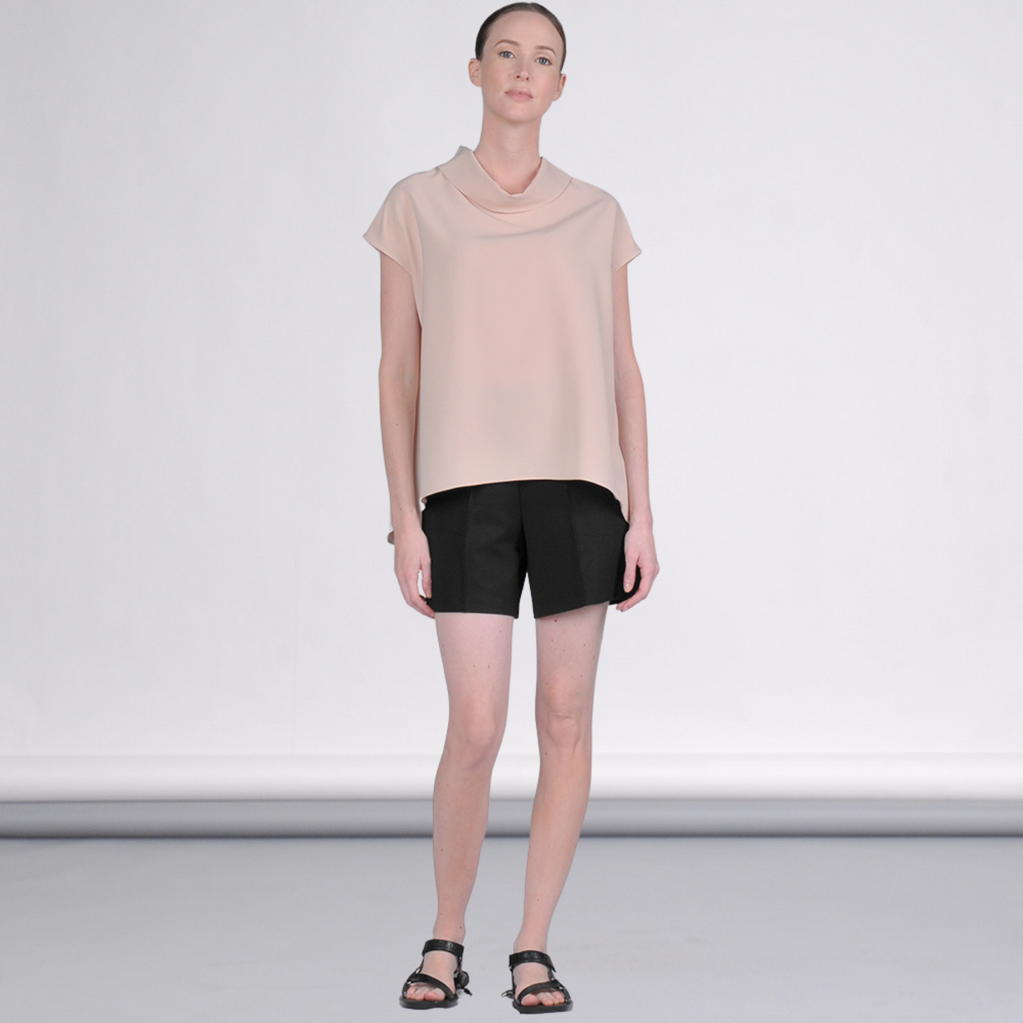 Joslyn High Collar Top