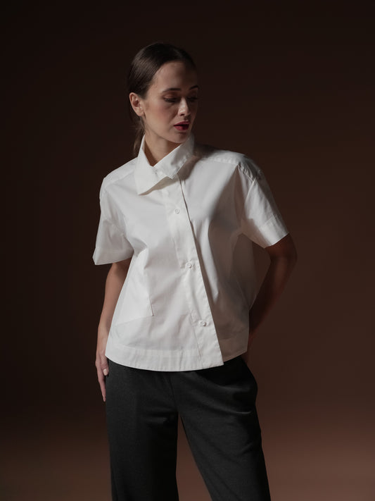 Hilton Slanted Placket Polo