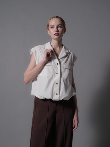 Xavier Piping Combi Short Sleeves Top