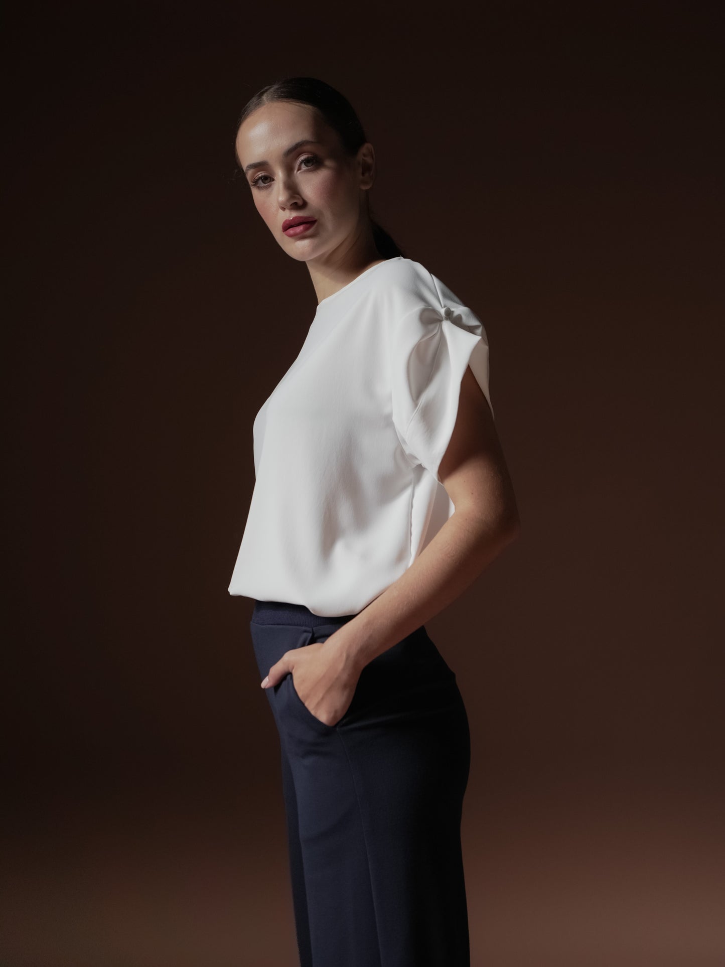 Danna Two-way Sleeve Blouse