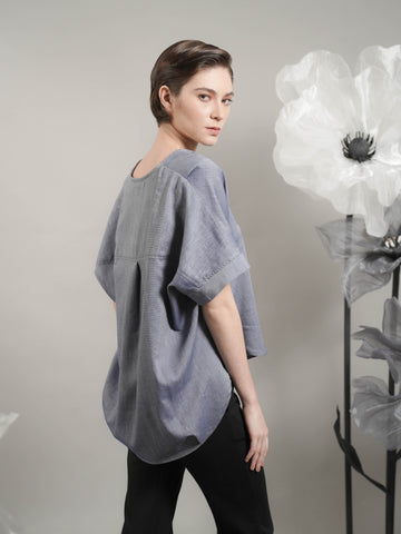 Jackie Loose Linen Top