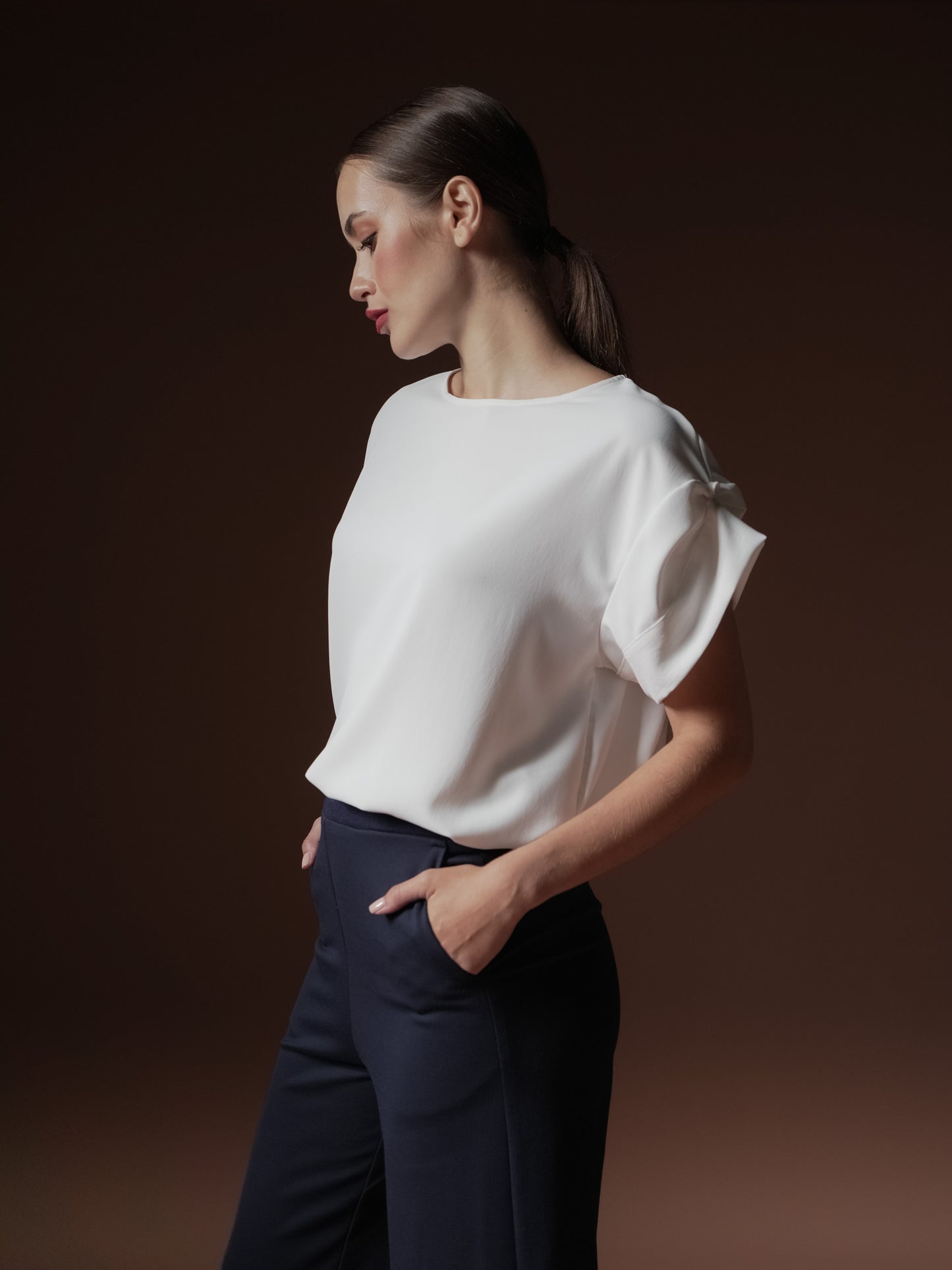 Danna Two-way Sleeve Blouse