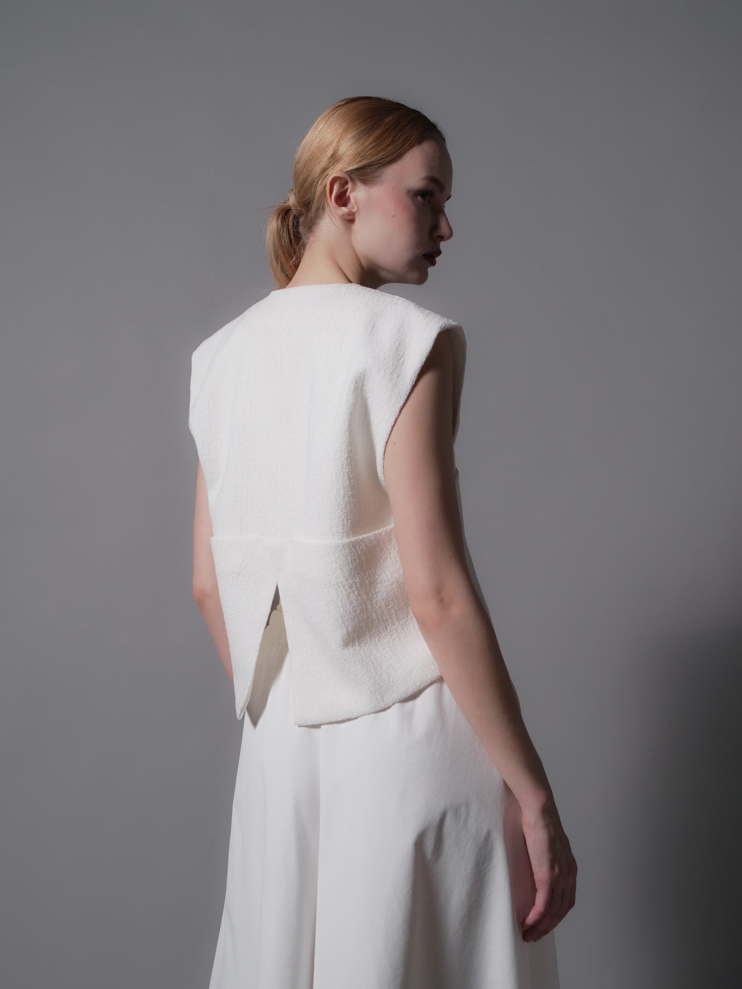 Tala Single Button Vest Top