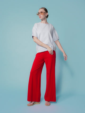 Greta Pleated Sleeves Top