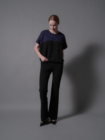 Rodora 2-Tone Loose Toggle Top