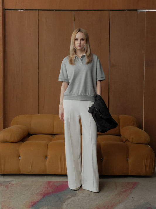 Dina Double Collar Combi Top