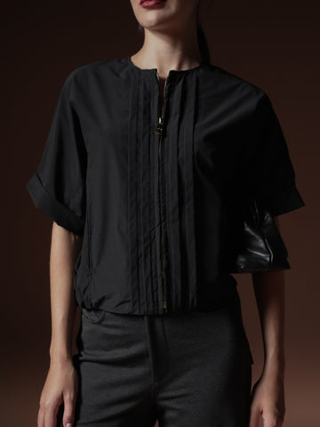 Meryl Zipped Top