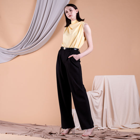Liana Pleated Top