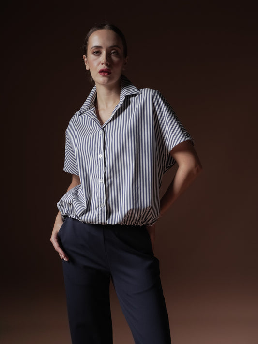 Jodi Striped Loose Blouse