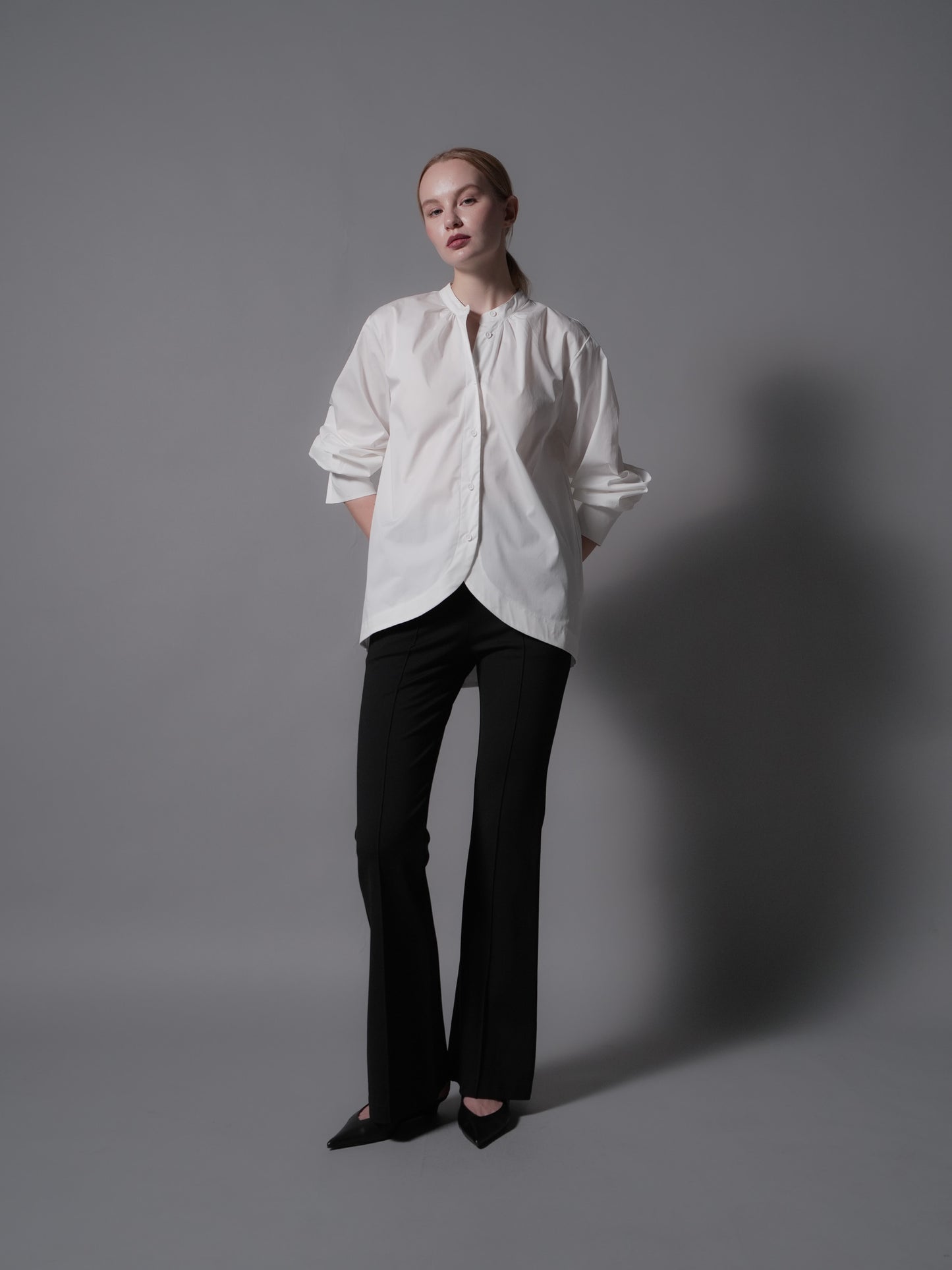 Paulina Open Placket Polo