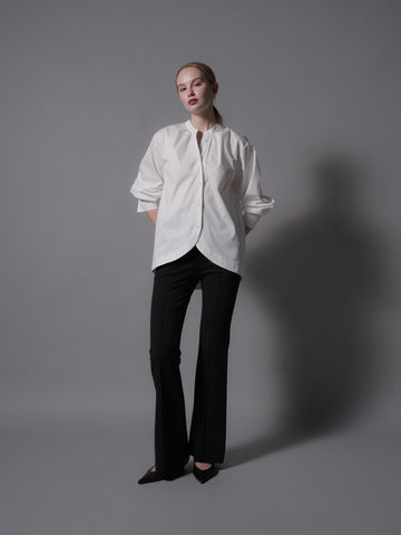 Paulina Open Placket Polo
