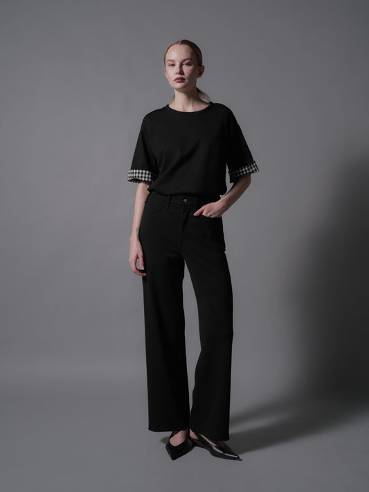 Elizabeth Sleeve Cuff Combi Top