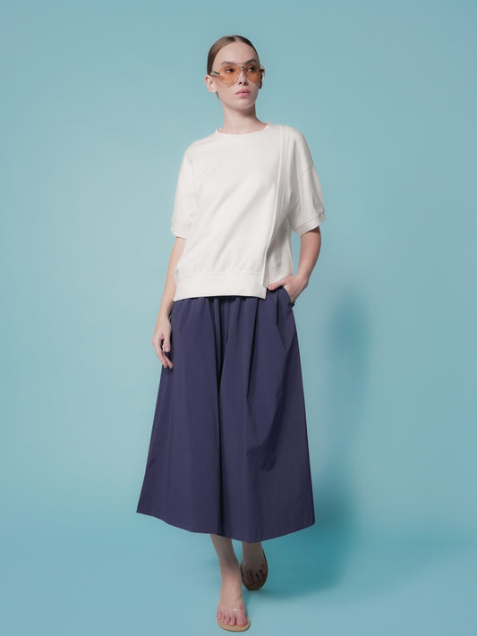 Greta Pleated Sleeves Top