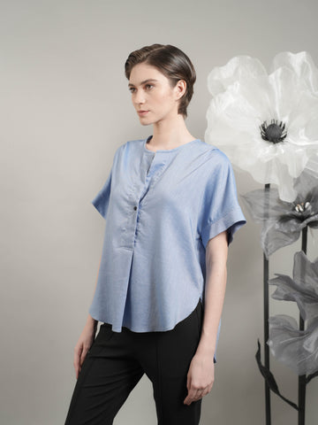 Jackie Loose Linen Top